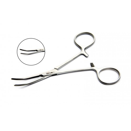 Hemostat - Eğri Uçlu