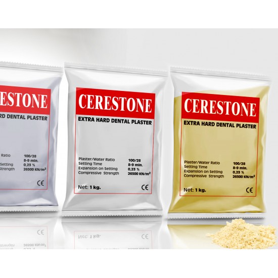 Cerastone Beyaz Alçı 1 kg.TİP 3