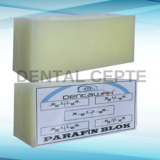 Dental Parafin Blok -1 Adet